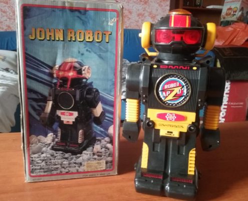 Giocattoli vintage - John Robot - Hong kong 1983