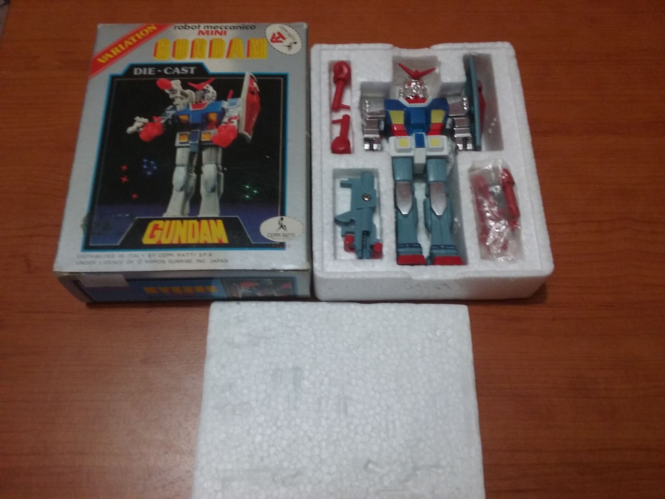 Giocattoli vintage - Gundam mini - Ceppiratti 1981