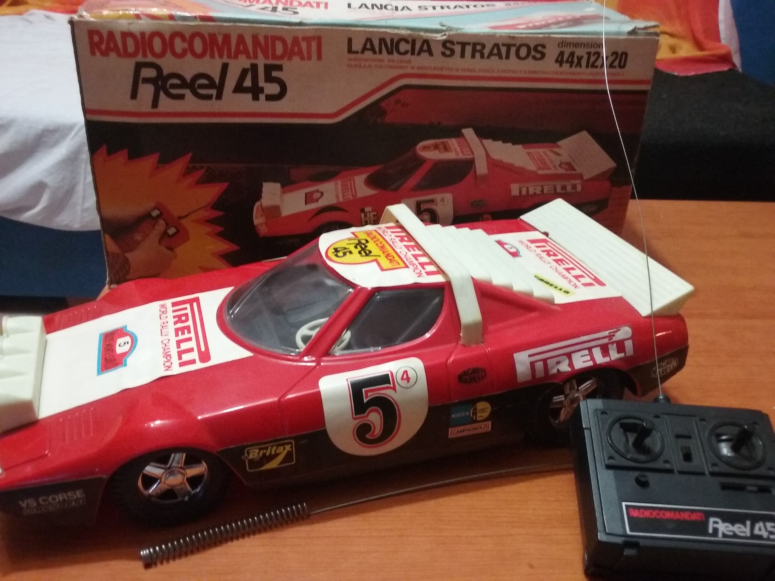 Giocattoli vintage - Lancia Stratos - Reel 1983